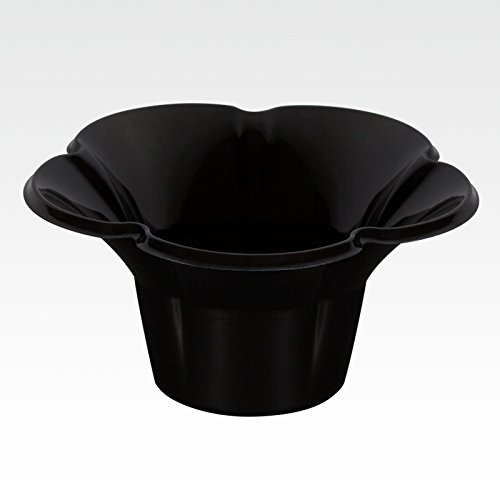 Amazon.co.jp: 折喜商店 ミニフルールカップNERO [800枚入] 黒